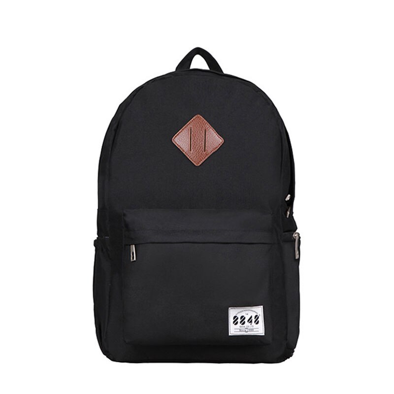 Male School Student Backpacks Shoulder Straps Navy Men Backpack Preppy Style 15.6'inch Laptop Shoe Pocket Resistant 229-020-004: 3