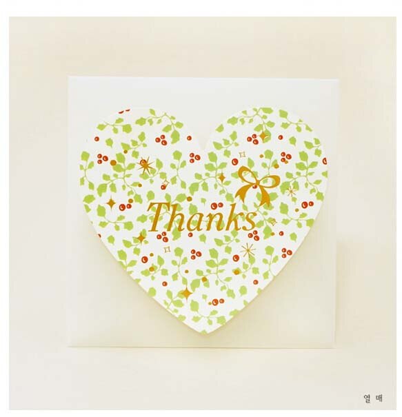 6pc/lot love Mini Valentine's Day cards / thank you card / love greeting business card