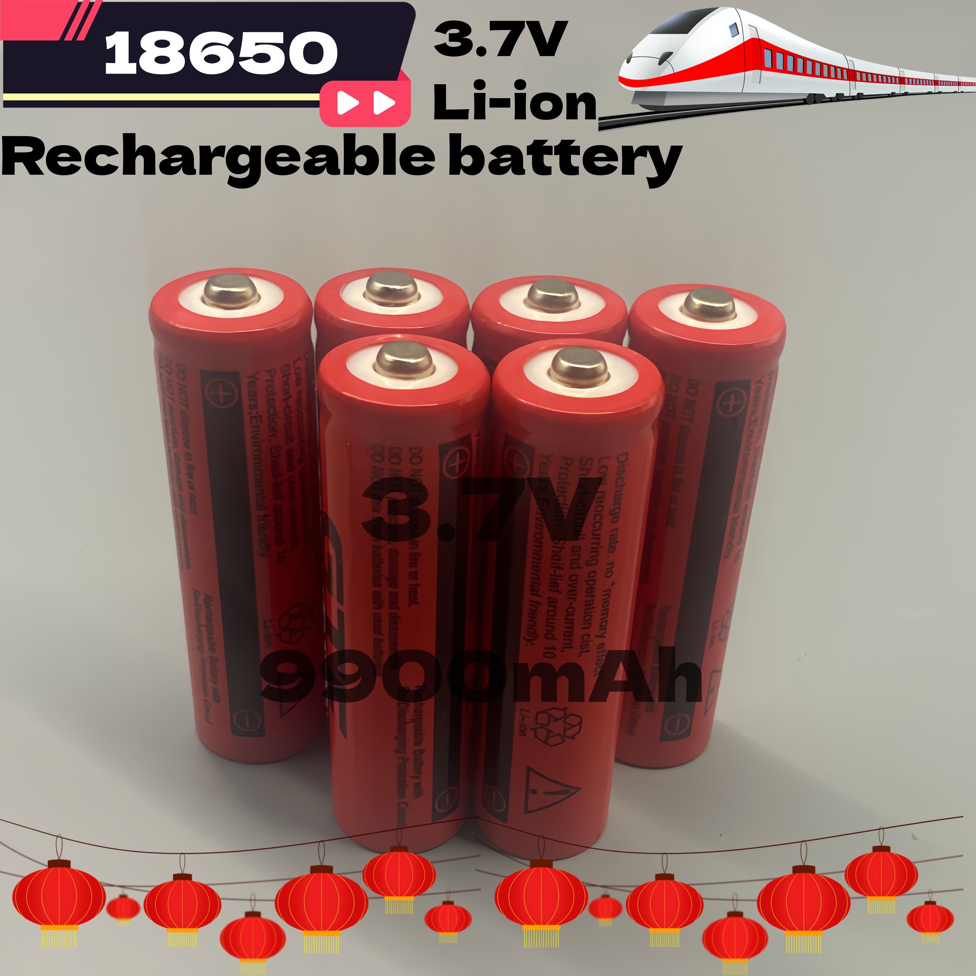 Batteria ricaricabile agli ioni di litio 18650 da 3,7 V Ampia compatibilità con torce elettriche, power bank e gadget portatili Alta qualità e durevole