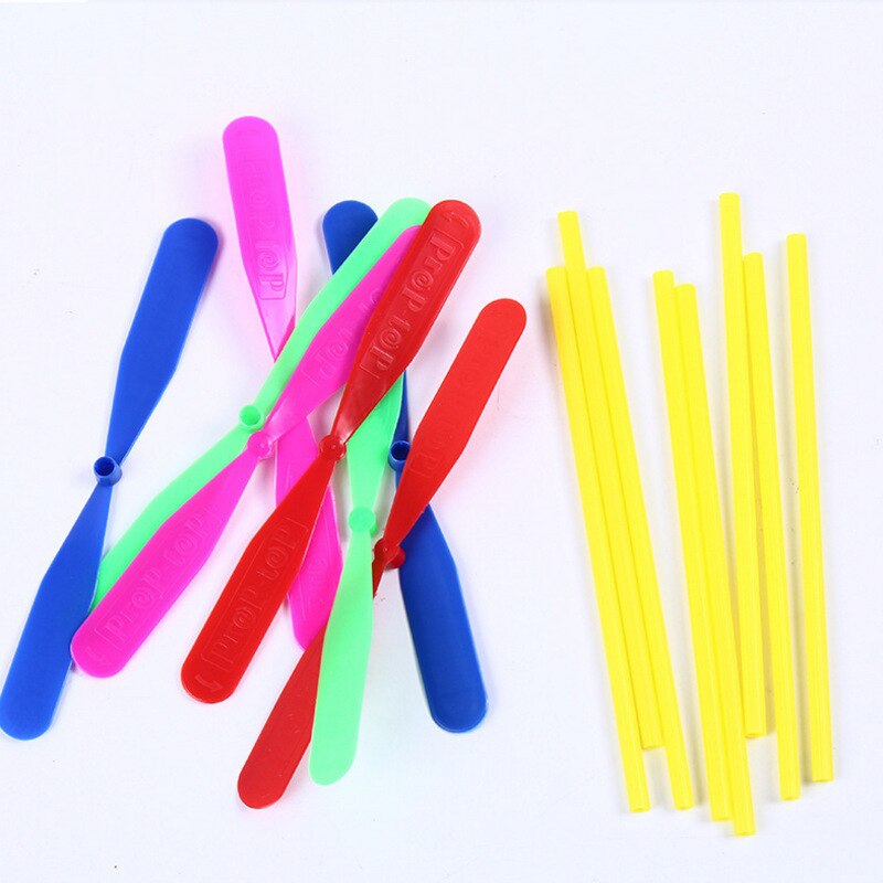 15/20pcs plastica bambù libellula elica libellula all&#39;aperto bambini bambini regalo di volo