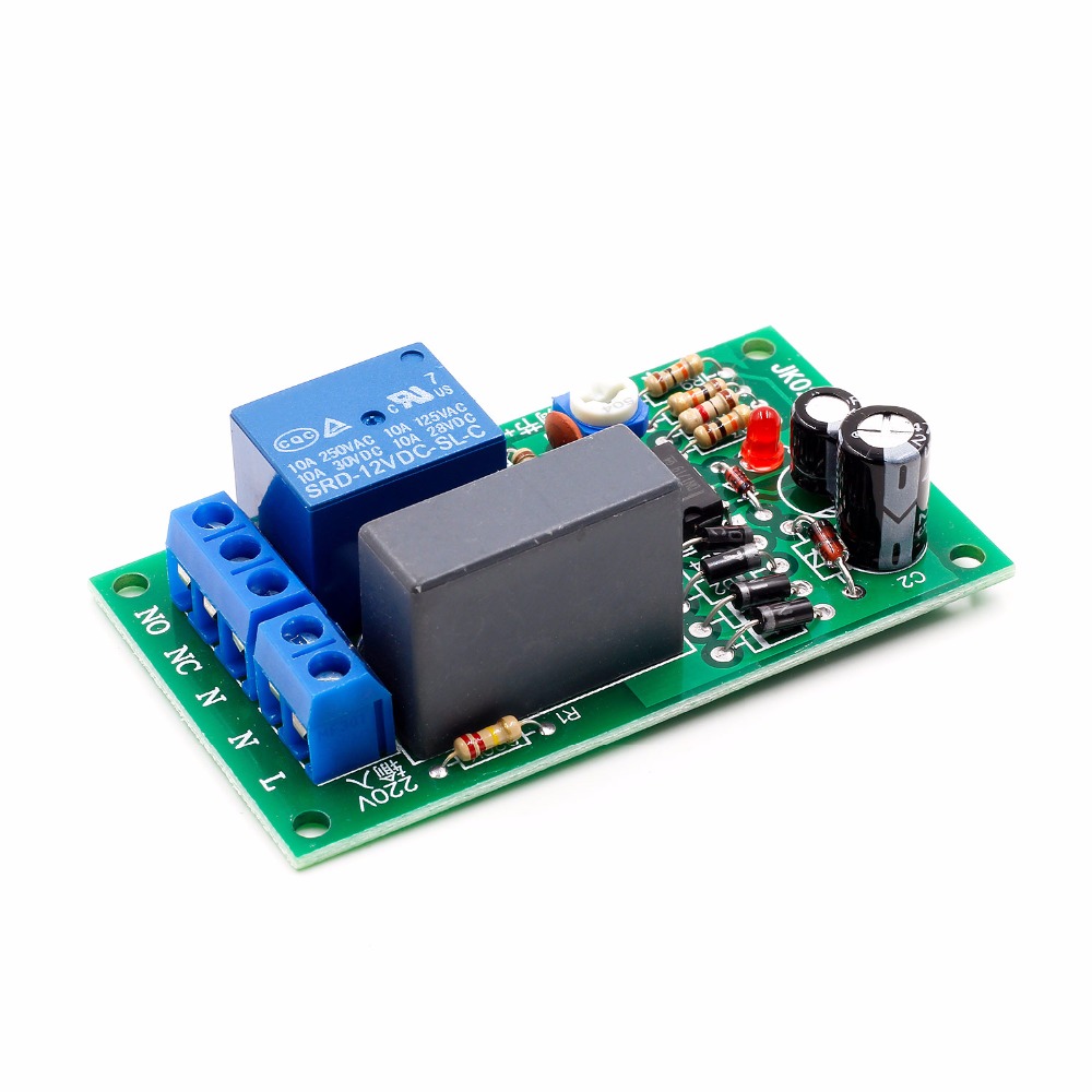 AC 220V Einstellbare Timer Verzögerung Schalter Drehen Auf/aus Zeit Relais Modul L15