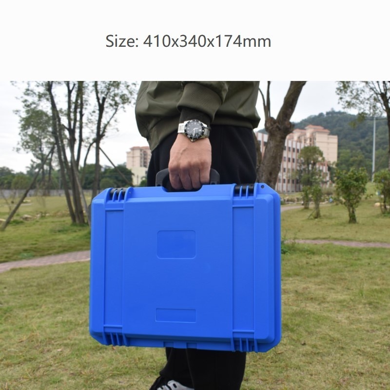 portable Equipment box multi-purpose waterproof safety toolbox plastic instrument box Impact resistance case with sponge