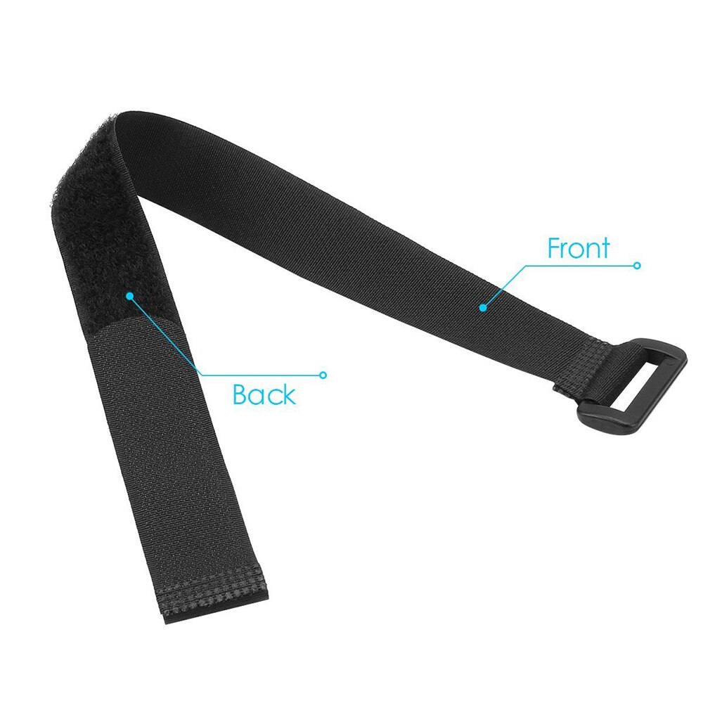 10Pcs 2*50Cm Nylon Haak Lus Zelfklevende Band Kabelbinders Herbruikbare Bevestiging Bike Tie Multil Purpose Fiets Tool
