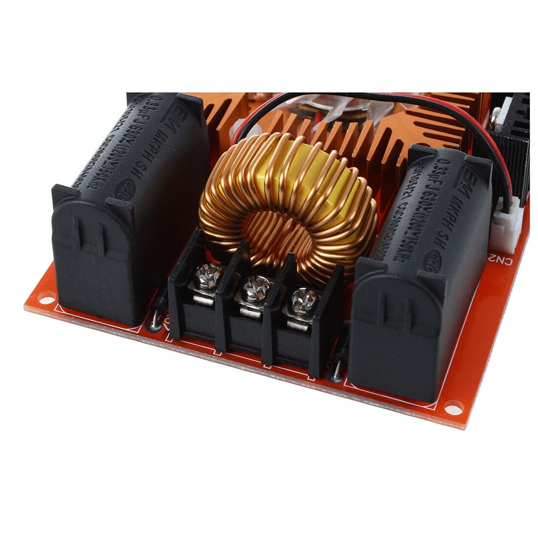 Najlepsza cena ZVS cewka tesli flyback kierowca/ SGTC/generator Marksa/drabina jacoba 12-30V DC czerwony