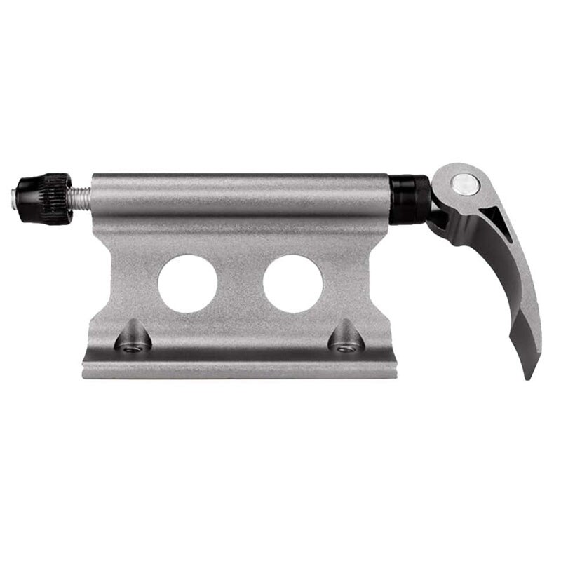 Bicycle Fork Mount Bike Block Fork Mount Front Wheel Fork Fixing Holder Cycling Fork Rack Accessories: gray