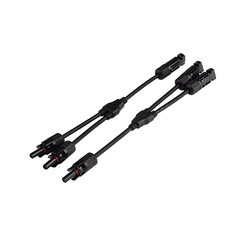 1000V Y Tak 2 Om 1 IP67 Mannelijke Vrouwelijke Solar Kabel Connector 30A Fotovoltaïsche Accessoires Voor Solar kabel 2.5 ~ 6mm2: Default Title