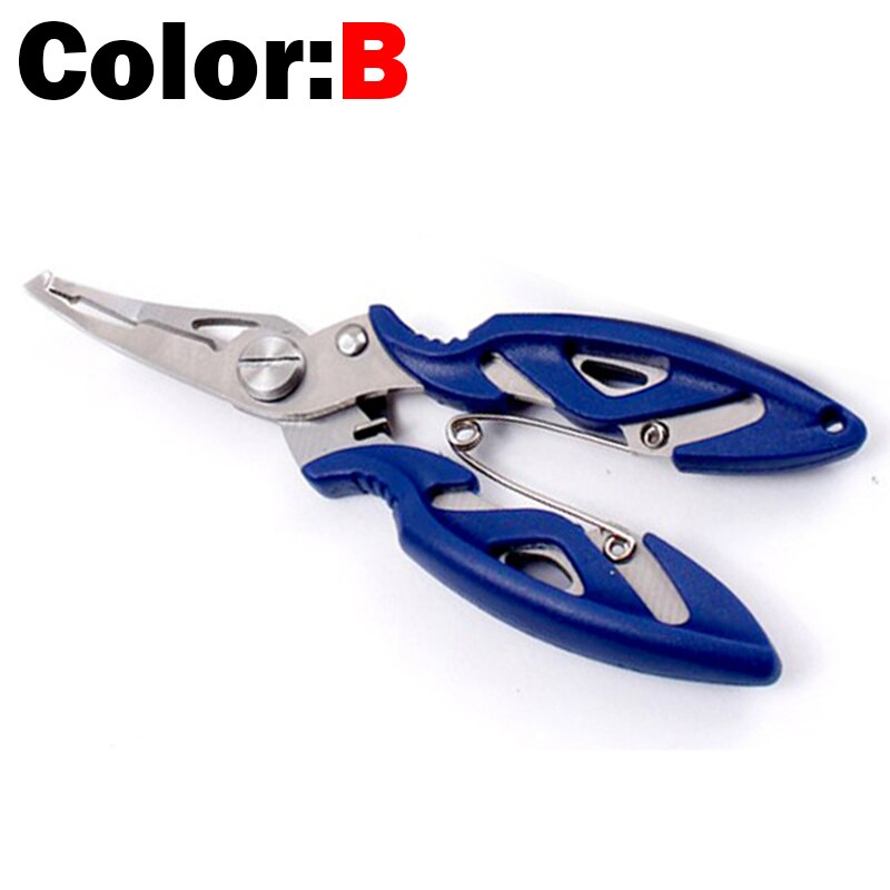 Portable Fish Grip Grab Catch Mouth Lip Gripper Grabber Catcher Controller Fishing Tackle Tools With Retention Rope: B
