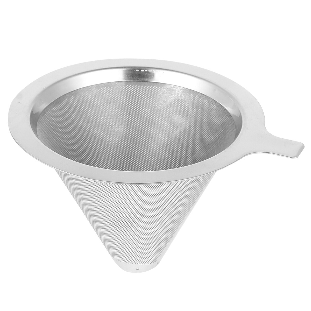 1pc Reusable Drip Coffee Filter Pour Over Coffee Filter Cone Coffee Dripper