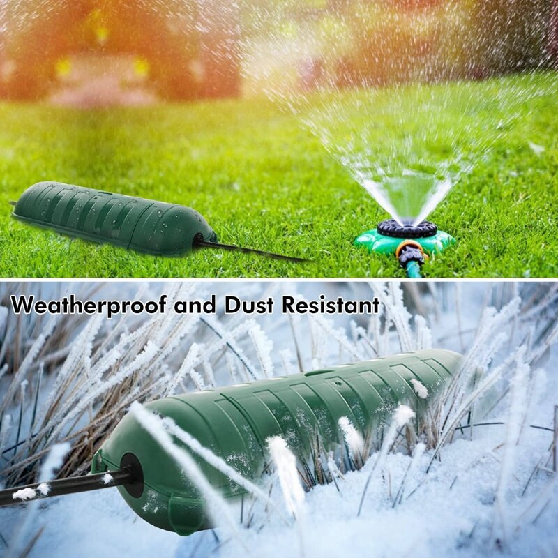 Extension Cord Safety Cover, IP44 Waterproof Connection Box, Weatherproof Enclosure Seal To Protect Outdoor Plug