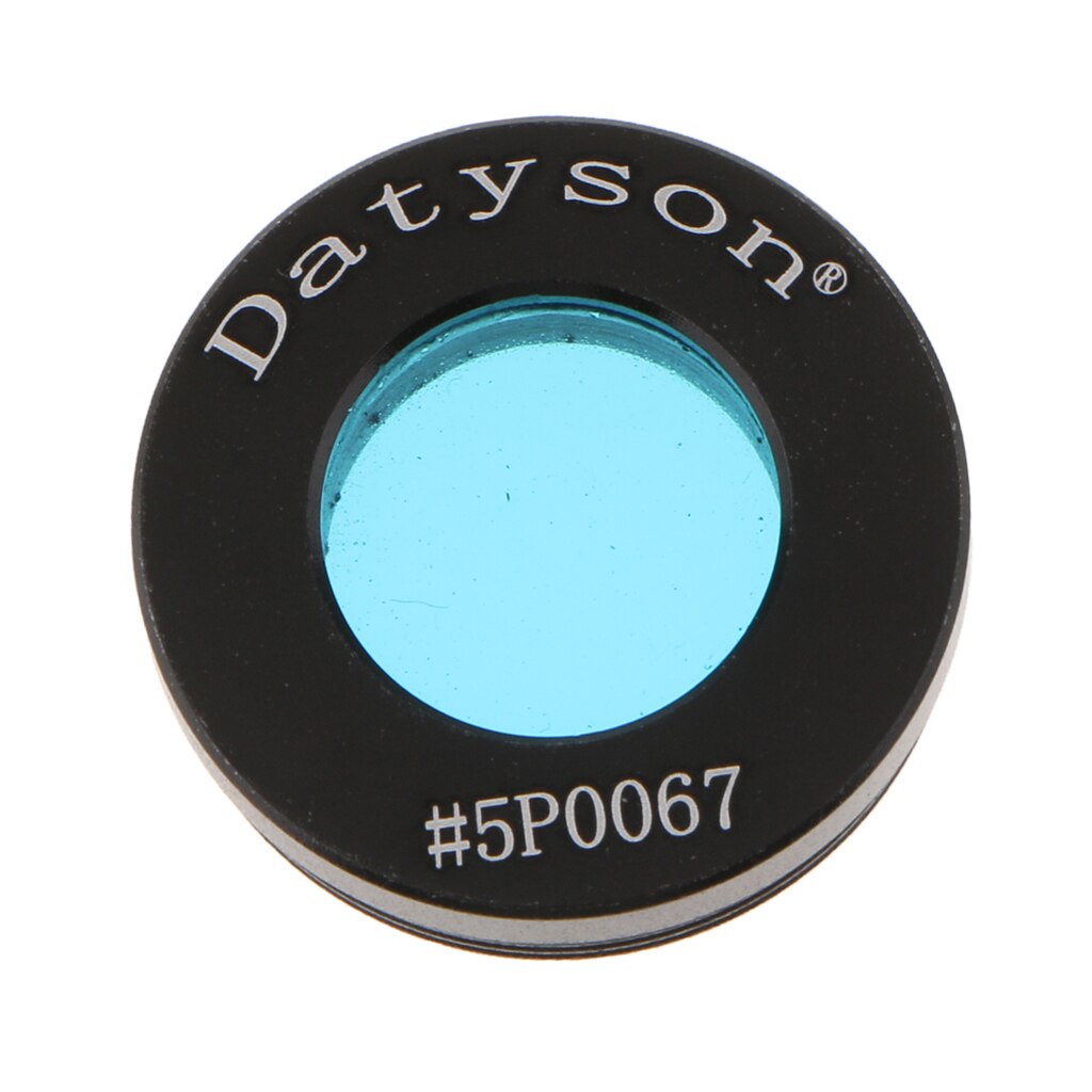 0.965 Inch Telescope Eyepiece Color Filter for Moon Lunar Planet Nebula # 80A