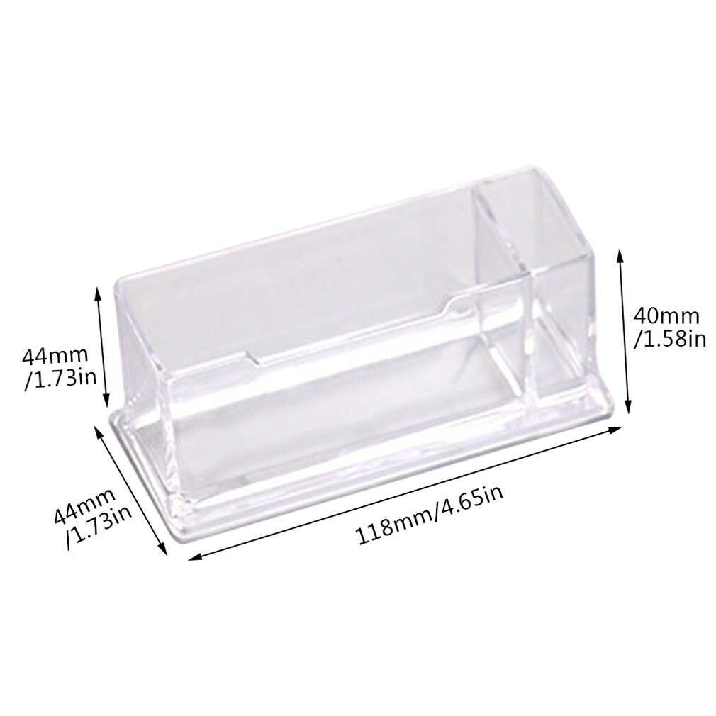 Business Card Holder Display Stand Desk Desktop Countertop Business Card Holder Desk Shelf Box With Pen Holder