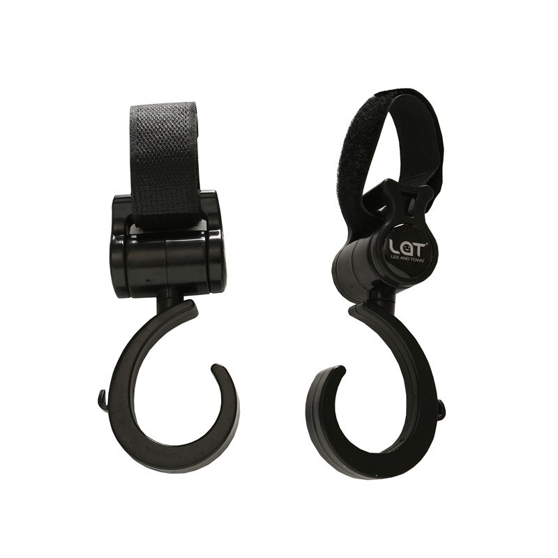 Wandelwagen Organizer Zak Luier Luiertas Grote Capaciteit Mummie Zak Outdoor Reizen Opknoping Wagen Kinderwagen Buggy Winkelwagen Fles Zak: 2pcs Hooks