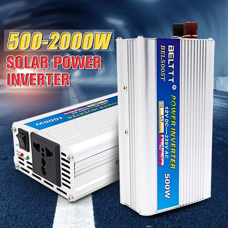 2000 w DC 12 v naar AC 220 v Auto Power Inverter Charger Converter Adapter USB 5 v 2000 Watt gemodificeerde Sinus Converter