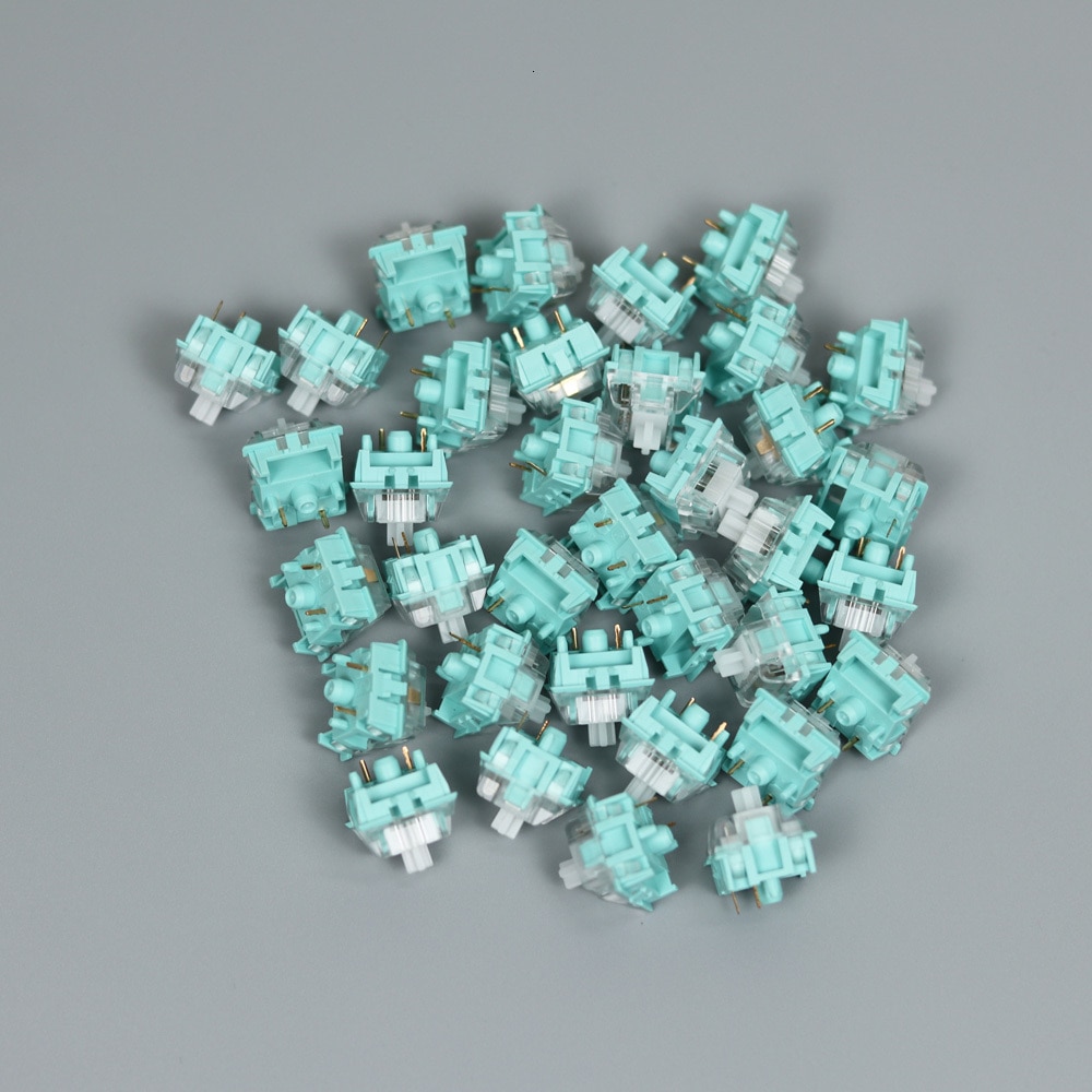 2pcs/pack Outemu Silent Forest Switch for mechanical keyboard Tactile switches 62g 68g Customization 5 pins