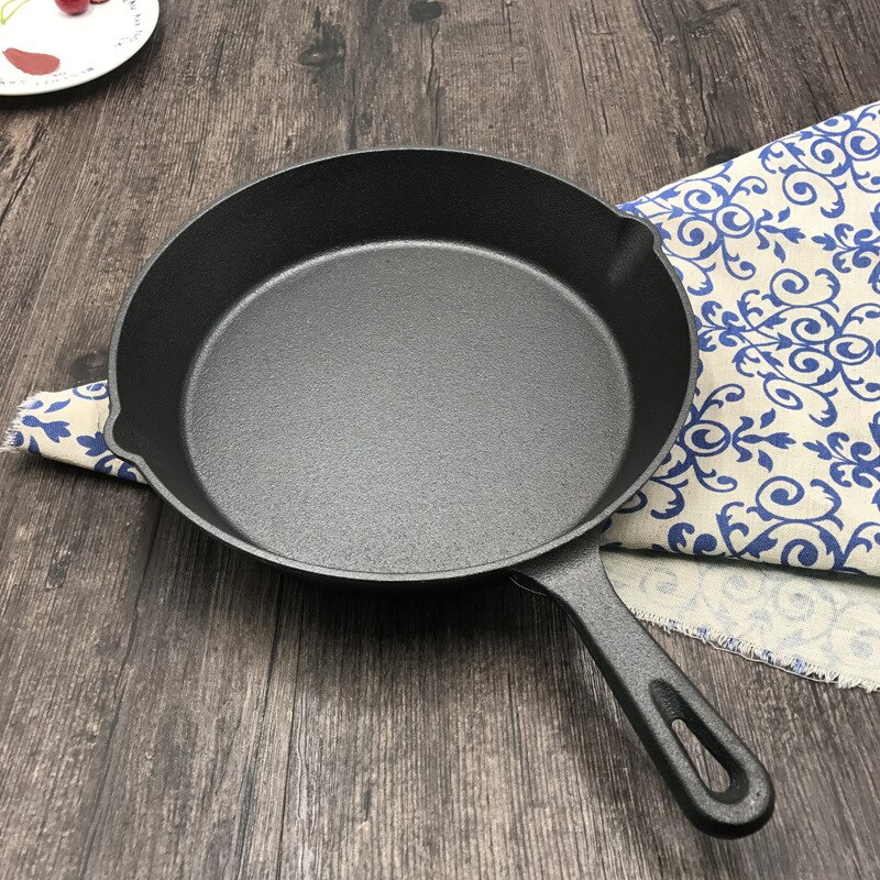 Keuken Pot Gietijzeren non-stick 14-26CM Koekenpan Koekenpan voor Gas Inductie Fornuis Ei Pannenkoek pot Keuken & Eetkamer Gereedschap