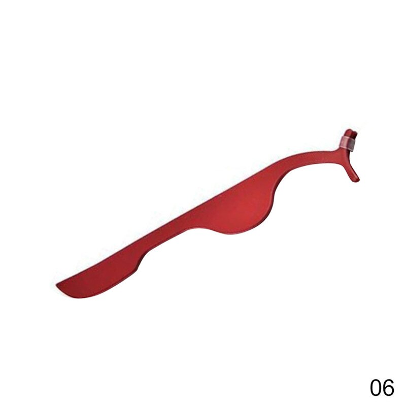 1Pc Valse Wimper Pincet Valse Wimpers Applicator Wimper Extension Curler Nipper Auxiliary Clamp Make Pincet: 06