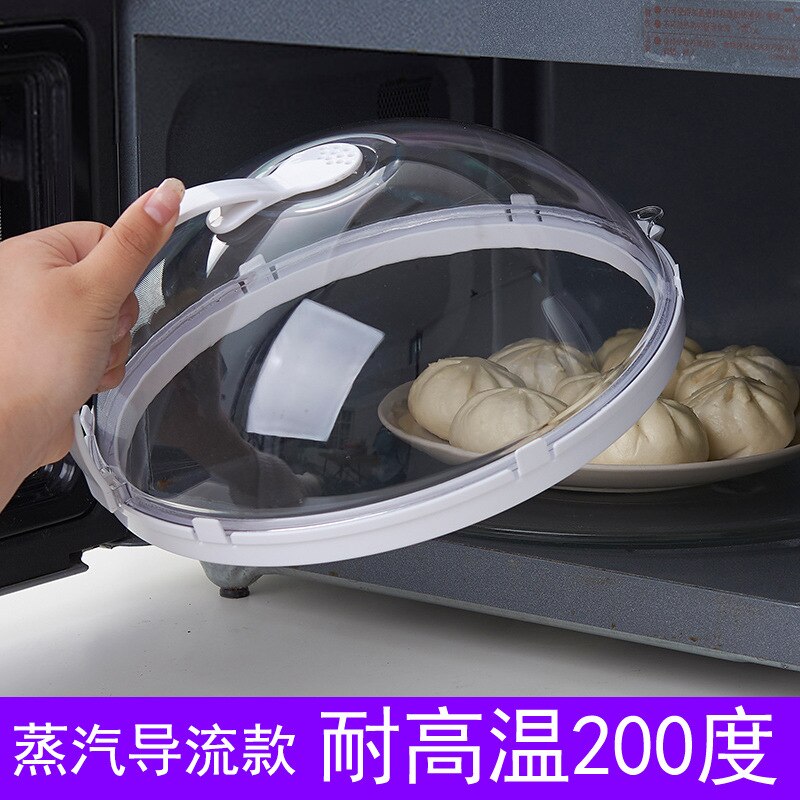 Ogrzewanie mikrofalowe pokrywka przezroczysta wizualizacja oddychający projekt antypoślizgowy uchwyt korek oleju narzędzie kuchenne: Złota