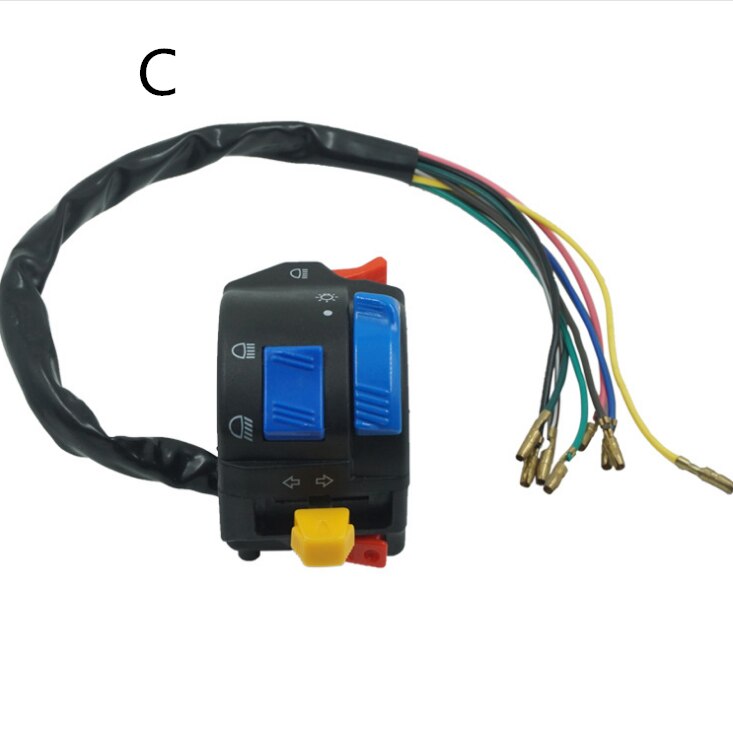 Skifte horn blinklys til / fra lys 12v motorcykel niversal motorcykel til ktm smc smcr enduro r mc-r duke 640 lc4 supermoto