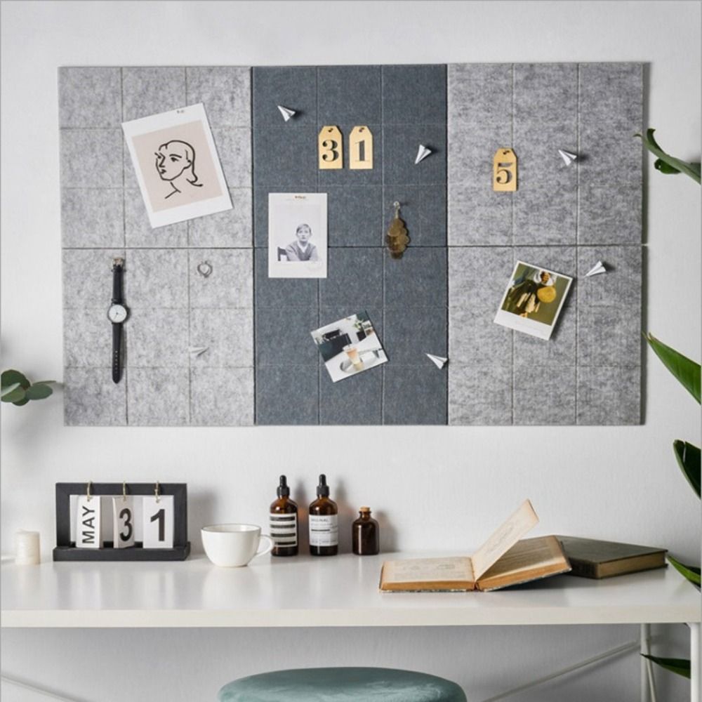 Soundproof panel Photo Background Board Painting Works Background Wall Felt Pin Board Photo Pictures Felt Display Board Walls