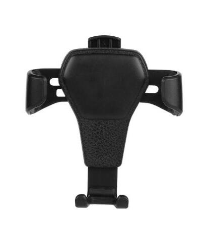 Auto telefoon houder mount stand beugel voor fiat punto palio idee bravo sedici grande tipo qubo panda mobi freemont doblo: Zwart