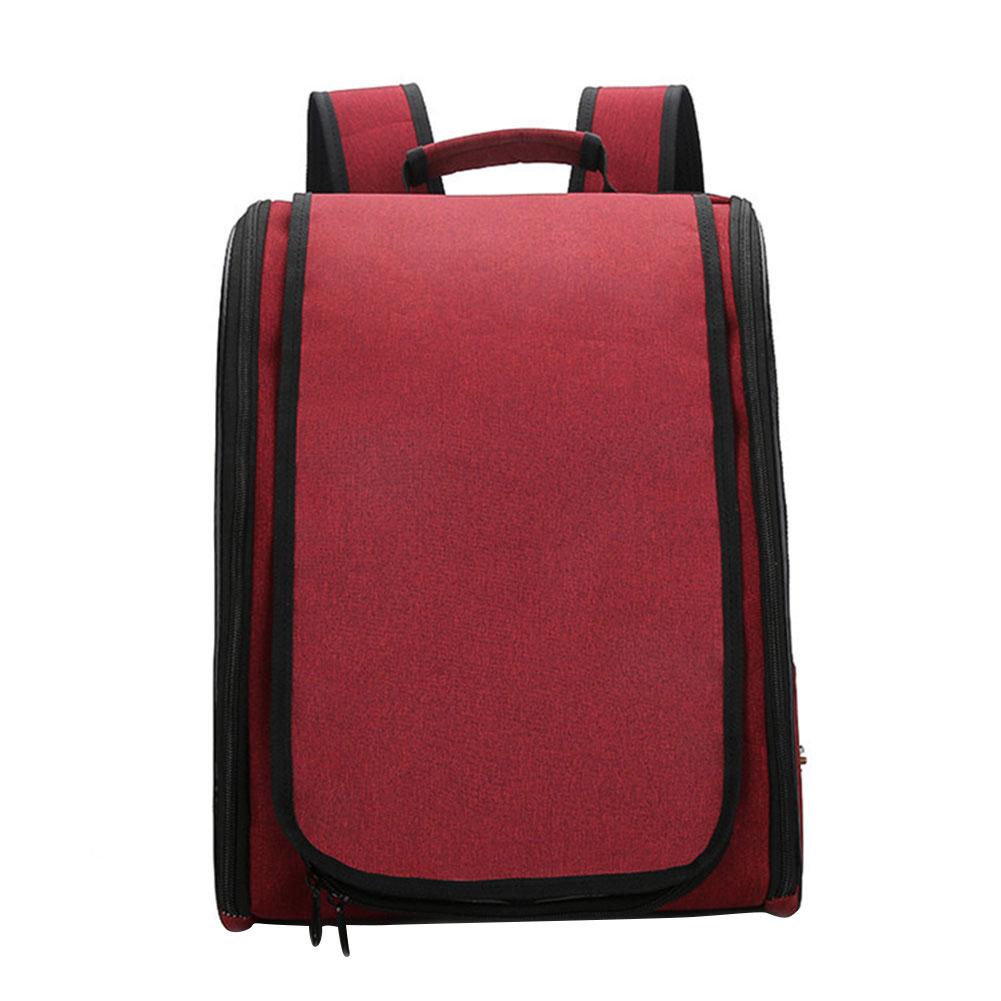 Bird Carrier Backpack Bird Travel Cage Bird Travel Carrier with Perch for Large Medium and Small Birds Crested Myna Travel Hikin