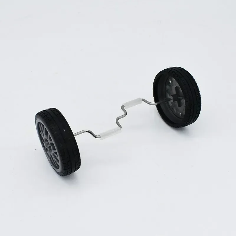 Juguetes para loros grandes, bicicleta, juguete de equilibrio de aves, Mini patines de doble fila, juguetes de entrenamiento para pájaros pequeños, ruedas giratorias, bicicleta para pájaros: Blanco