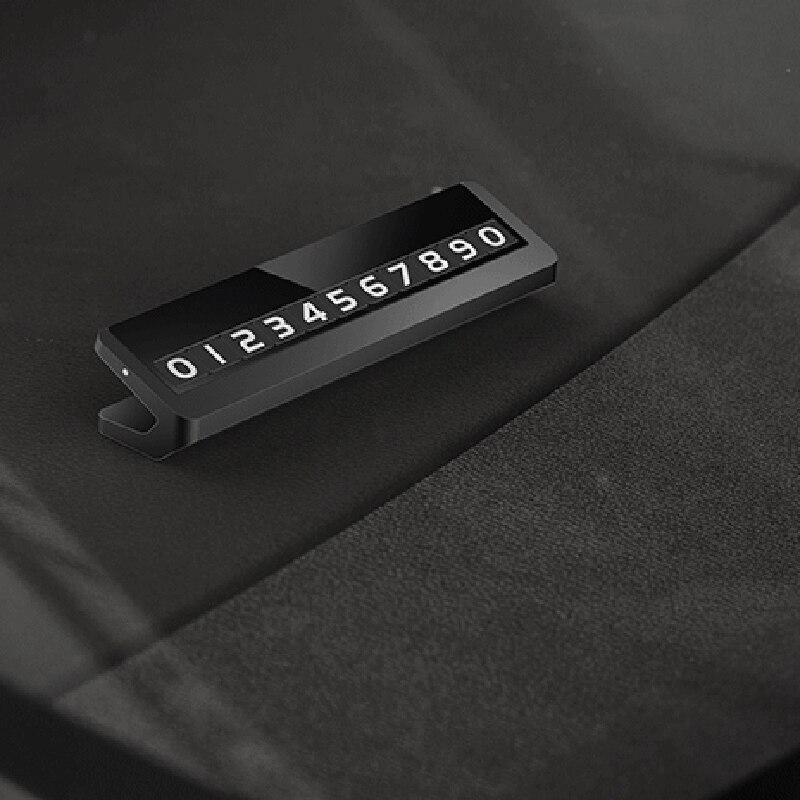 Midlertidigt parkeringskort telefonnummer kort i bilen noctilucent midlertidigt stopskilt nummer i stand