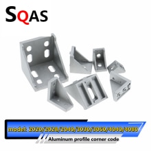 Factory direct sales /3030/3060/4040 European standard aluminum profile corner code