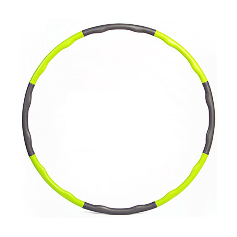 Cerceau de Sport en mousse, 8 sections amovibles, pour la musculation, taille fine, équipement de Crossfit d'intérieur