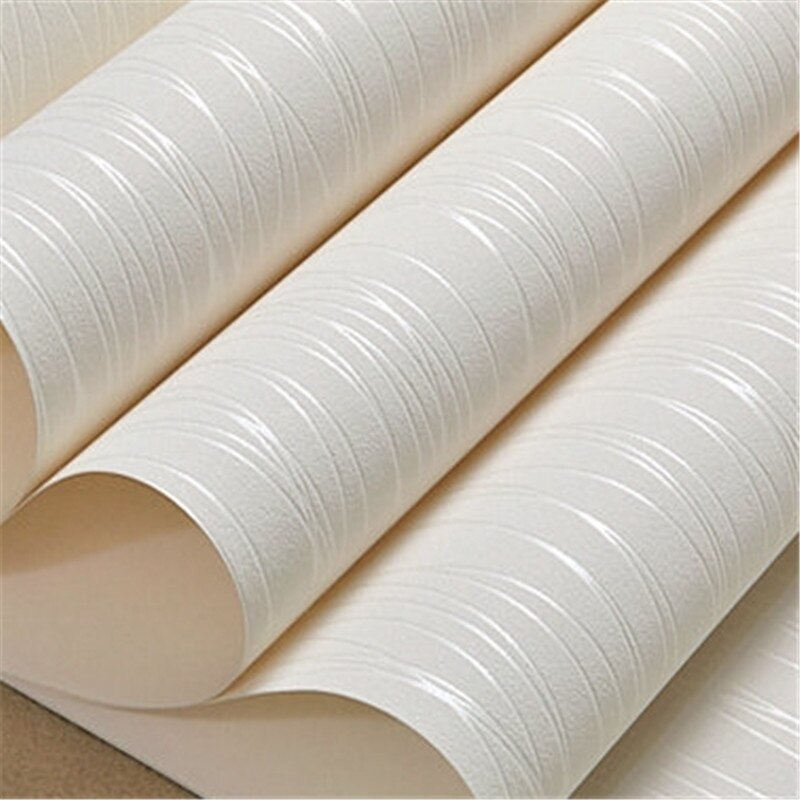 Blå / beige / rosa vertikal pinstripe enfärgad non-woven tapet vardagsrum tv bakgrundsrum väggpapper rulle heminredning: 7062