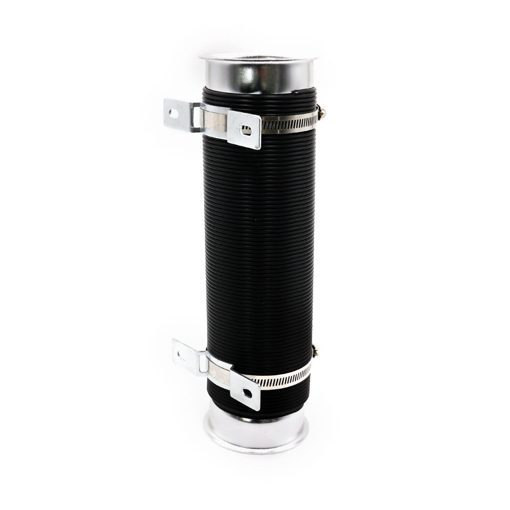 Car modification supplies telescopic tube ventilation tube intake air pipe 76MM expandable cold air intake kit