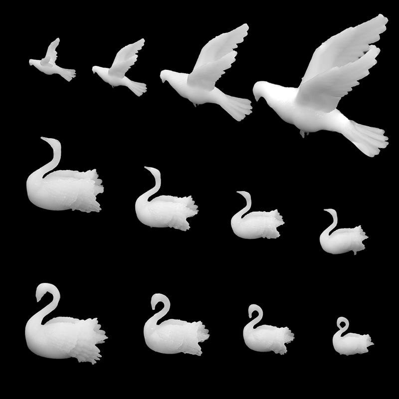 1 Pack 3D Mini Deer Jellyfish Epoxy Resin Filling Material Mushroom Ocean Ornaments Resin Crafts Making Handmade Decoration: G-12pcs