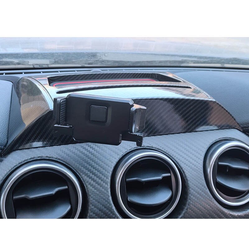 Auto-interieur multi-mount dashboard telefoonhouder opbergdoos voor ford mustang
