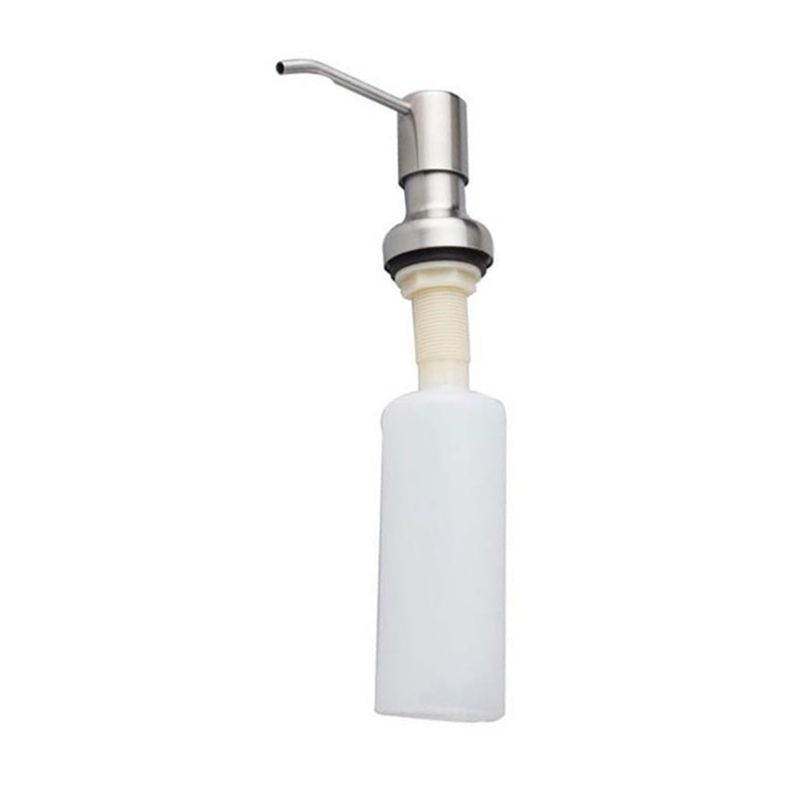 Gebaut in Waschbecken Seife Spender für Küche Waschbecken 304 Edelstahl Gebürstet Lotion Spender