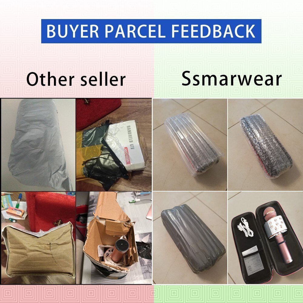WS 858 Wireless Microphone Karaoke Condenser Mic Wtih Bag Bluetooth Stand Radio Mikrofon Studio Recording Mic WS858