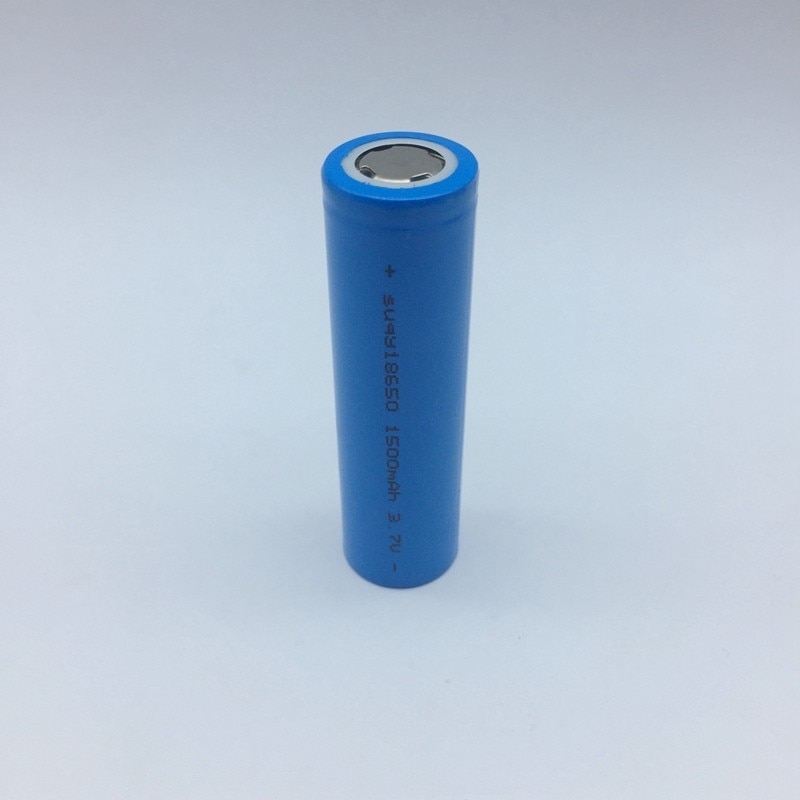 Suqy bateria genopladeligt 3.7v lithium -ion -batteri 18650 1500 mah -batterier 18650 genopladelige batterier