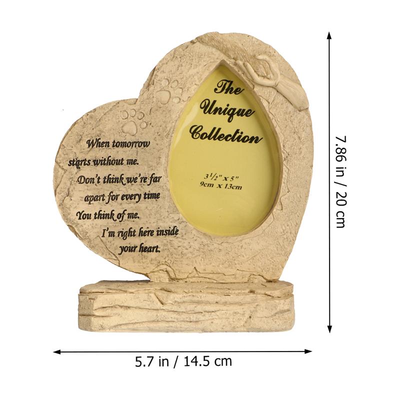 1pc gedenkstenen voor huisdieren, duurzaam fotolijstje, grafsteen voor huisdieren, grafsteen voor huisdieren, graf voor honden en katten