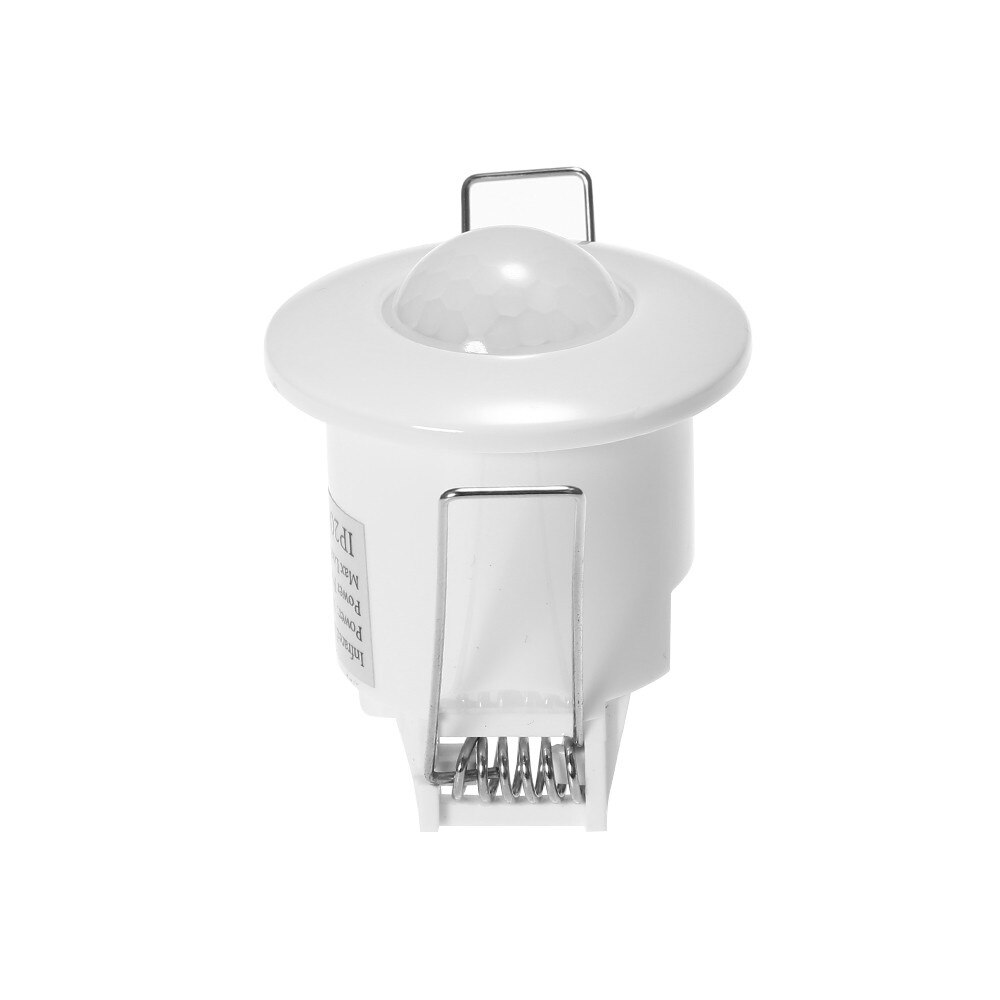 110V 220V Mini Infrared Motion Sensor Switch PIR Motion Sensor Movement Activated Recessed Ceiling Senor Delay Time Adjustable