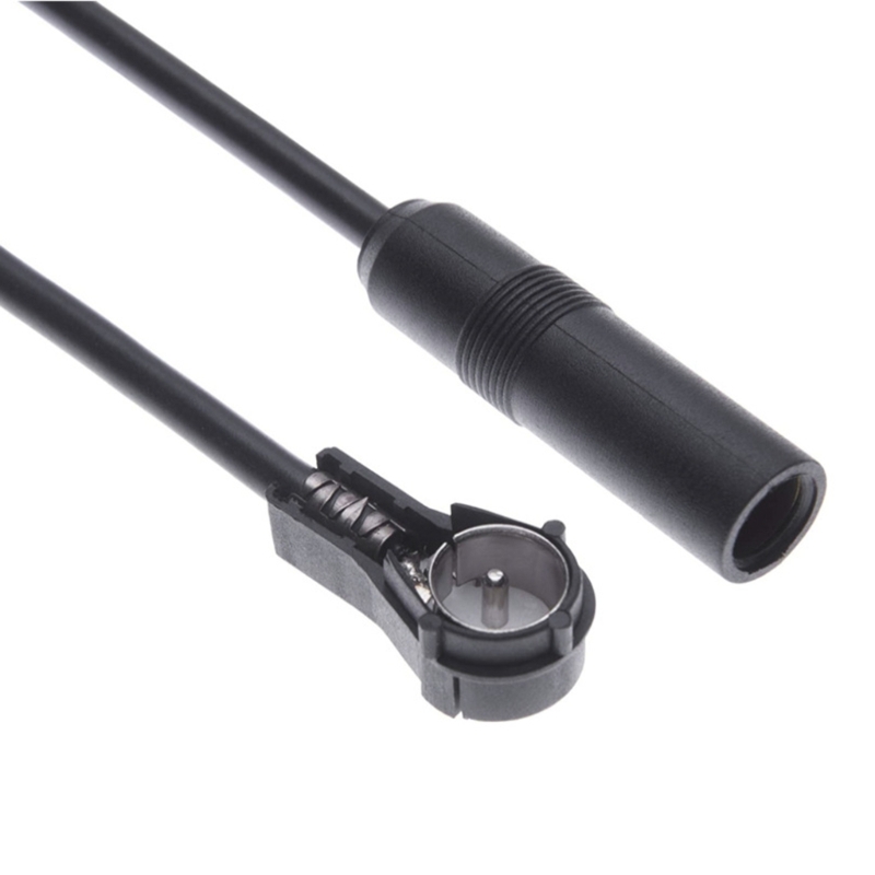 Cable adaptador antena radio para coche 652F 30 con conector DIN 41585 macho a apto para unidades europeos