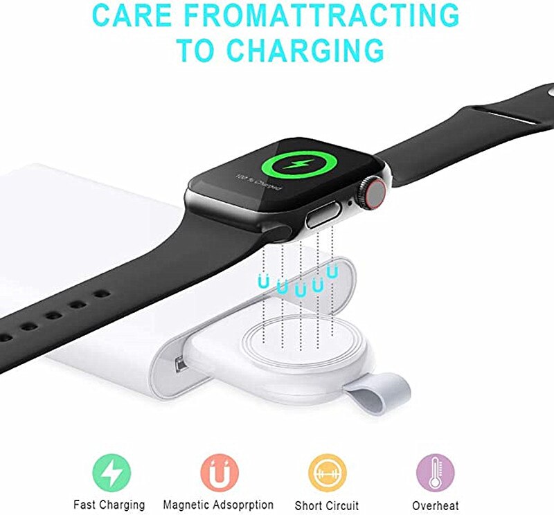 Watch Charger For Apple Watch 44mm 40mm 42mm 38mm Magnetic Wireless Charger for Apple Watch Series SE 6 5 4 3 2 1