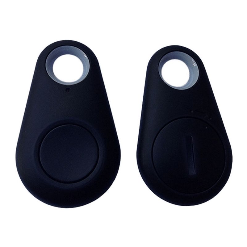 Mini GPS Smart Wireless Bluetooth 4.0 Anti Lost Tracking Alarm Finder Device Auto Car Pets Key Kids Motorcycle Tracker Track: Black