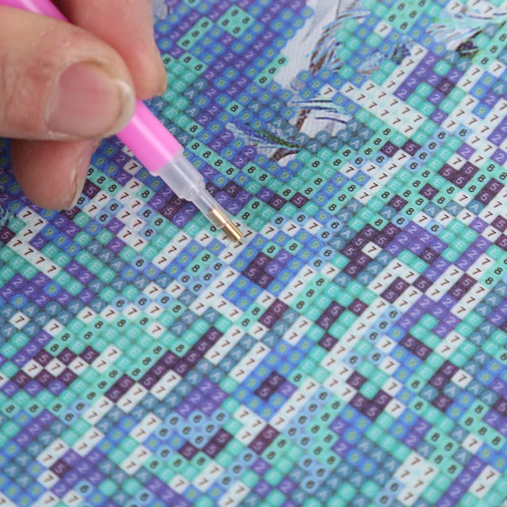 40x30cm Peacock 5D Diamond Painting Embroidery DIY Cross Stitch Craft Home Decor