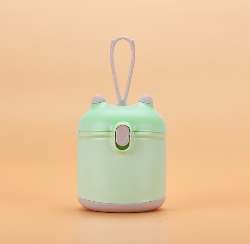 Baby Formule Melk Opslag Zuigelingen Draagbare Melkpoeder Formule Dispenser Voedsel Container Opslag Voeden Box For Kids Voedsel Pp Doos: Green-big