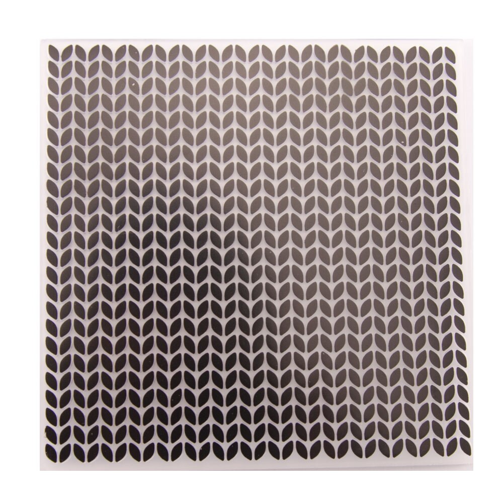 Leaves DIY Embossing Folder Stencils Template Plastic Scrapbooking Card Photo Album Decoration for Clipbook Blessing Card