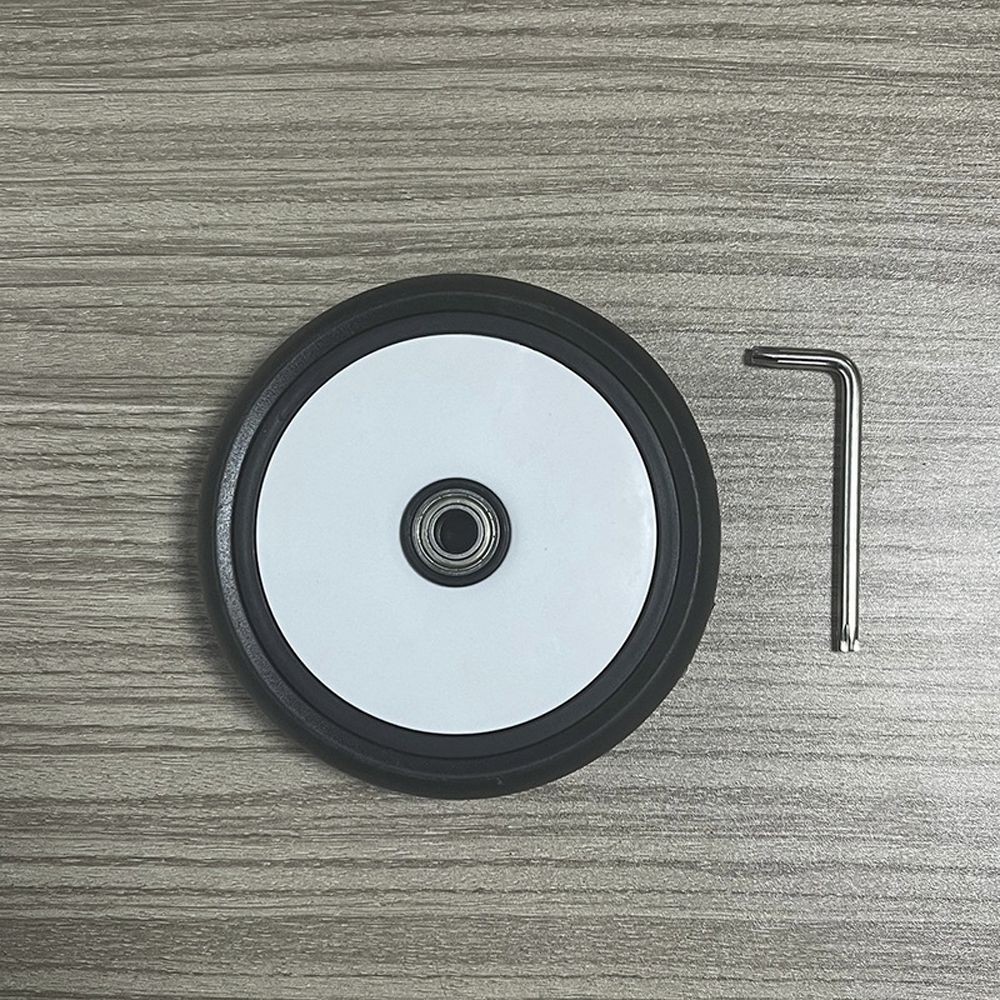 Gereedschap kinderwagenaccessoires trolleywielbeugel pu-band zijdeksel schroefclip type kinderwagenwielen wielassen accessoires