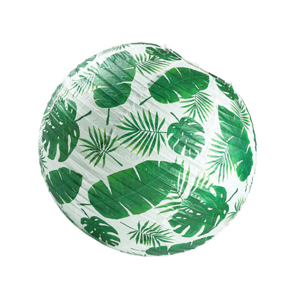 Paper Lantern Lamp Shade Leaves Pattern Lampshade for Ceiling Light Pendant Lamp