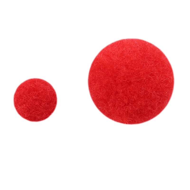 60 Stück Pompons 50mm - Bunte Flaumige Bälle Für DIY Basteln & Dekoration