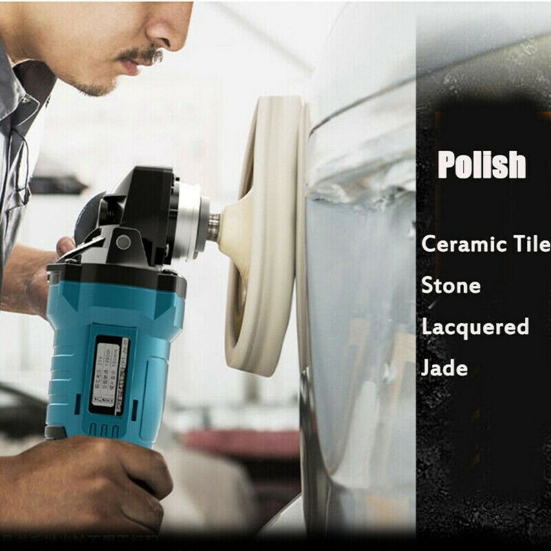 Oppladbar batteridrevet vinkelsliper 125mm polermaskin vinkelsliper til makita børsteløs trådløs sliping 18v litiumbatterier