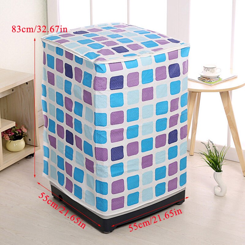 Wash Machine Storage Organizer Dust Covers Washer Lid Appliance Waterproof Protector Coat Case Home Washing Dust-proof cover