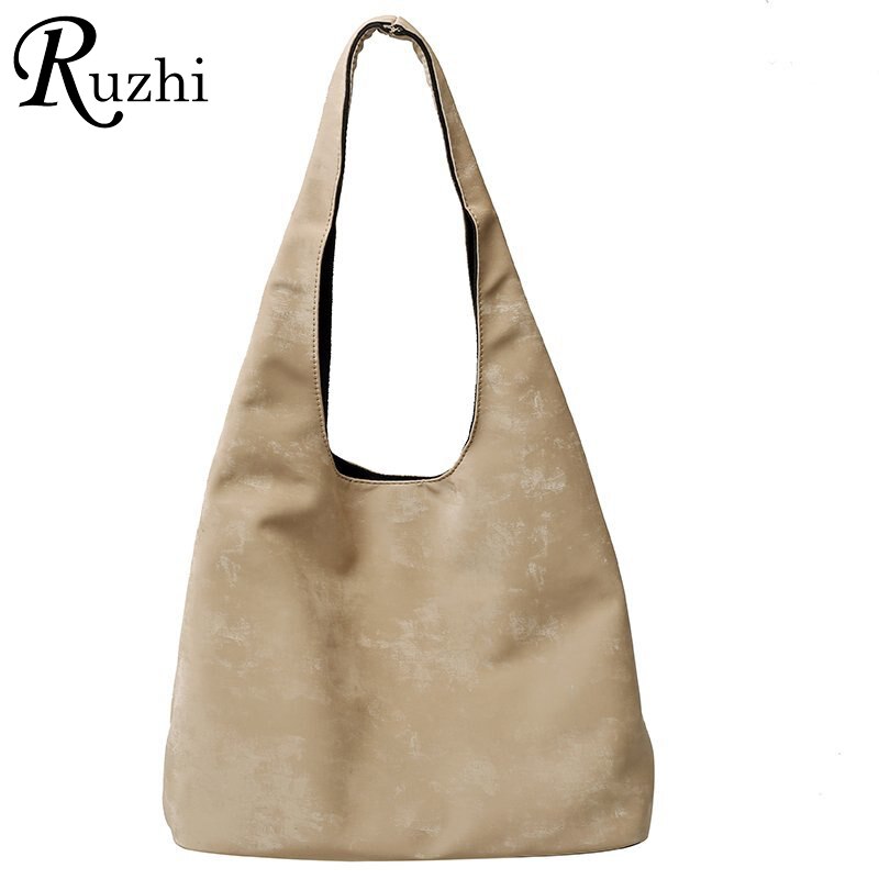 Elegante Hobos Effen Vrouwen Tas Eenvoudige Veelzijdige Zachte Pu Lederen Schoudertassen Crossbody Tas Handig Dames Handtas: Khaki